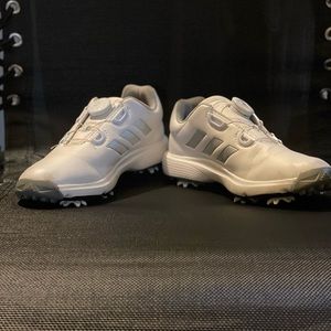 adidas Kids Shoes - White and Gray
